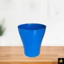 Tower planter blue