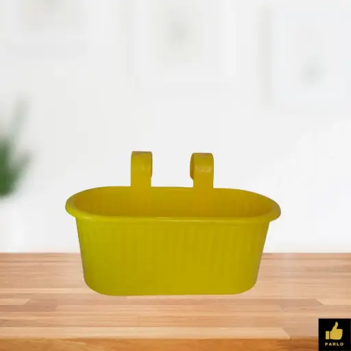 Railing Planter 13 Yellow 