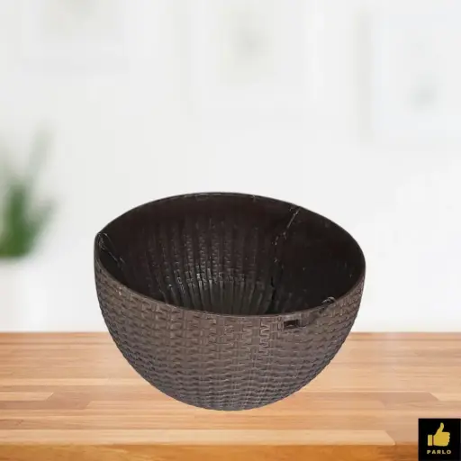 Kothari Hanging Pot 8 Brown