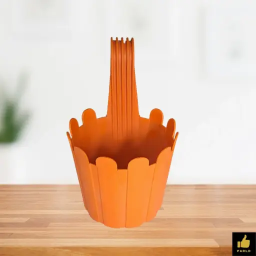 Single Hook Candy Pot Orange