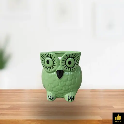  Owl pot small