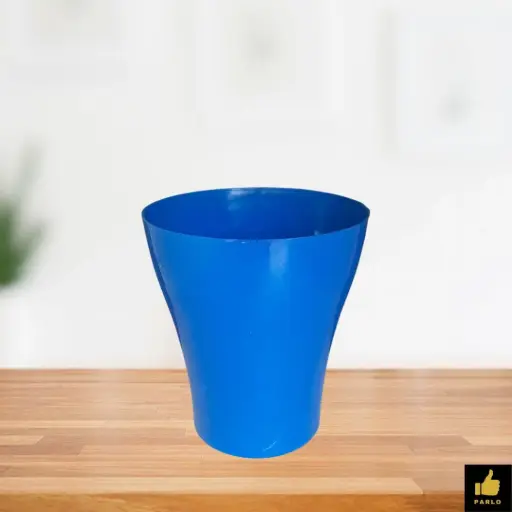 Tower planter blue